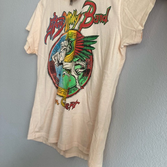 Steven Miller Band in Concert Unisex Sun Bleach Tee - Picture 9 of 9